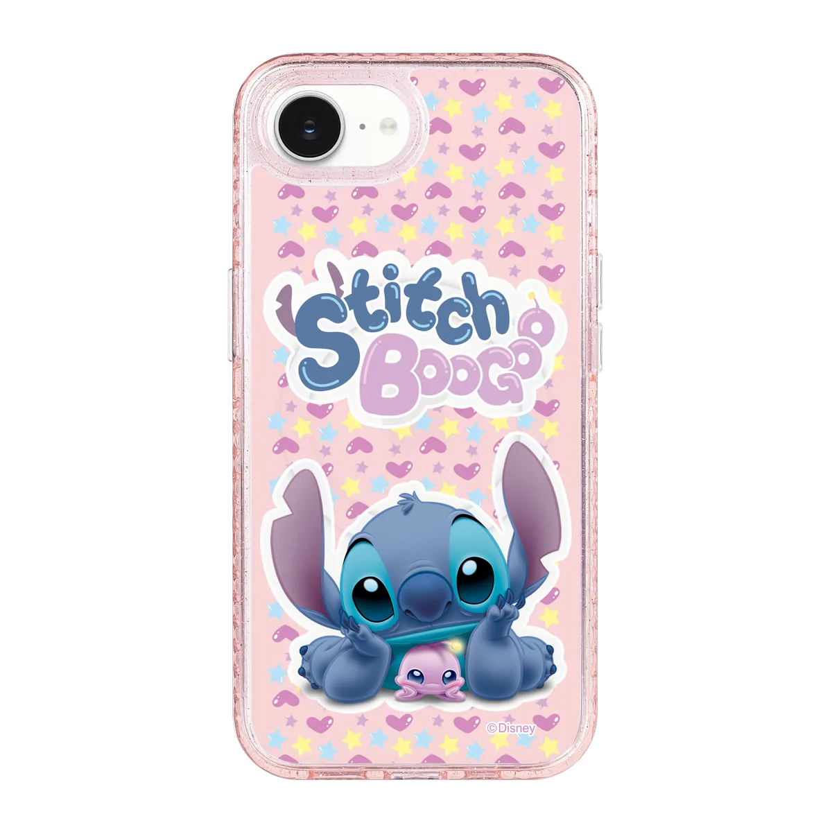 3544-iphone-16-e-golden-case-magsafe-compatible-pink-glitter