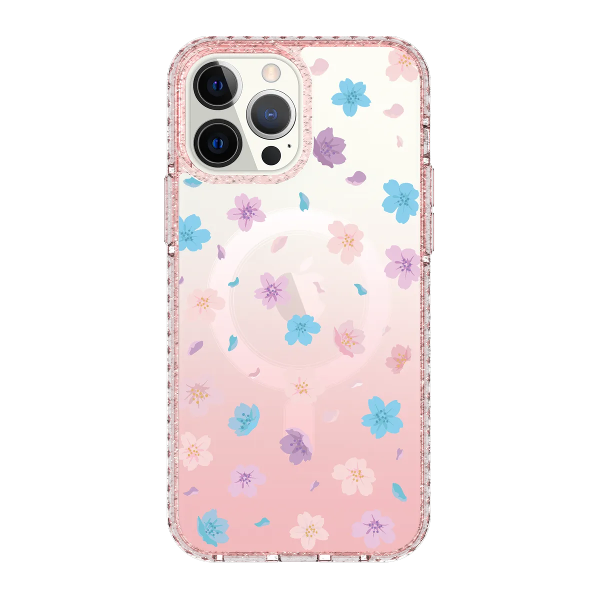 5136-iphone-13-pro-max-golden-case-magsafe-compatible-pink-glitter