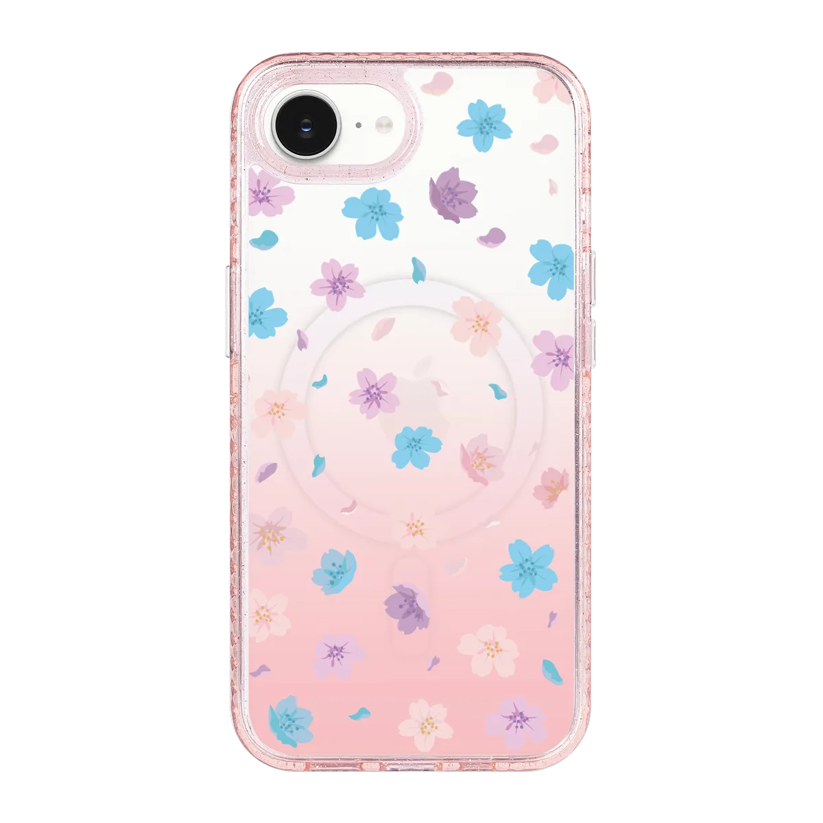 5136-iphone-16-e-golden-case-magsafe-compatible-pink-glitter