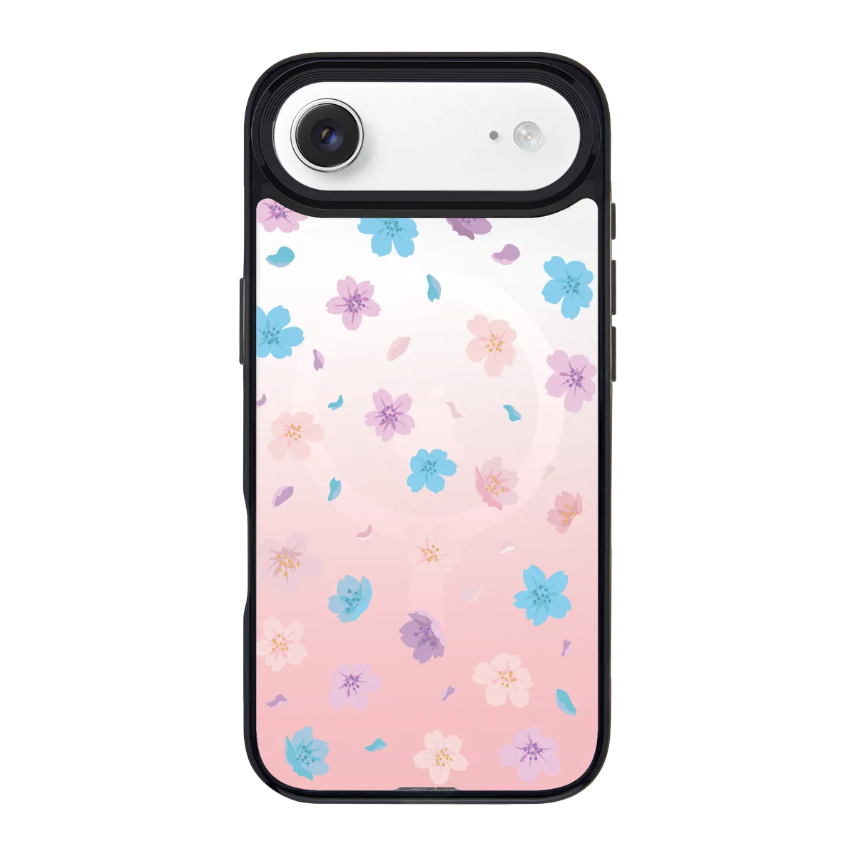 5136-iphone-17-air-goldensnap-case-magsafe-compatible-transparent-black