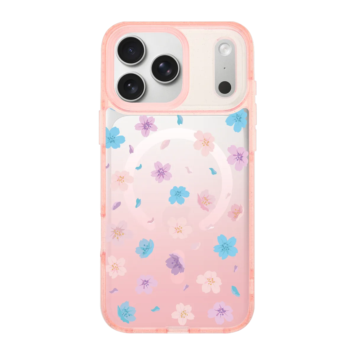 5136-iphone-17-pro-max-goldensnap-case-magsafe-compatible-pink-glitter