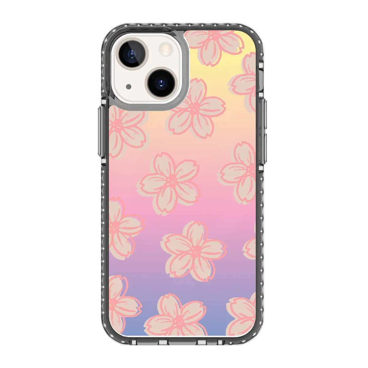 5138-iphone-13-mini-golden-case-magsafe-compatible-transparent-black