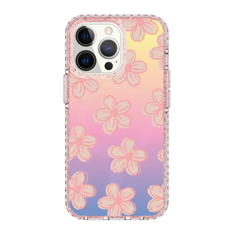 5138-iphone-13-pro-golden-case-magsafe-compatible-pink-glitter