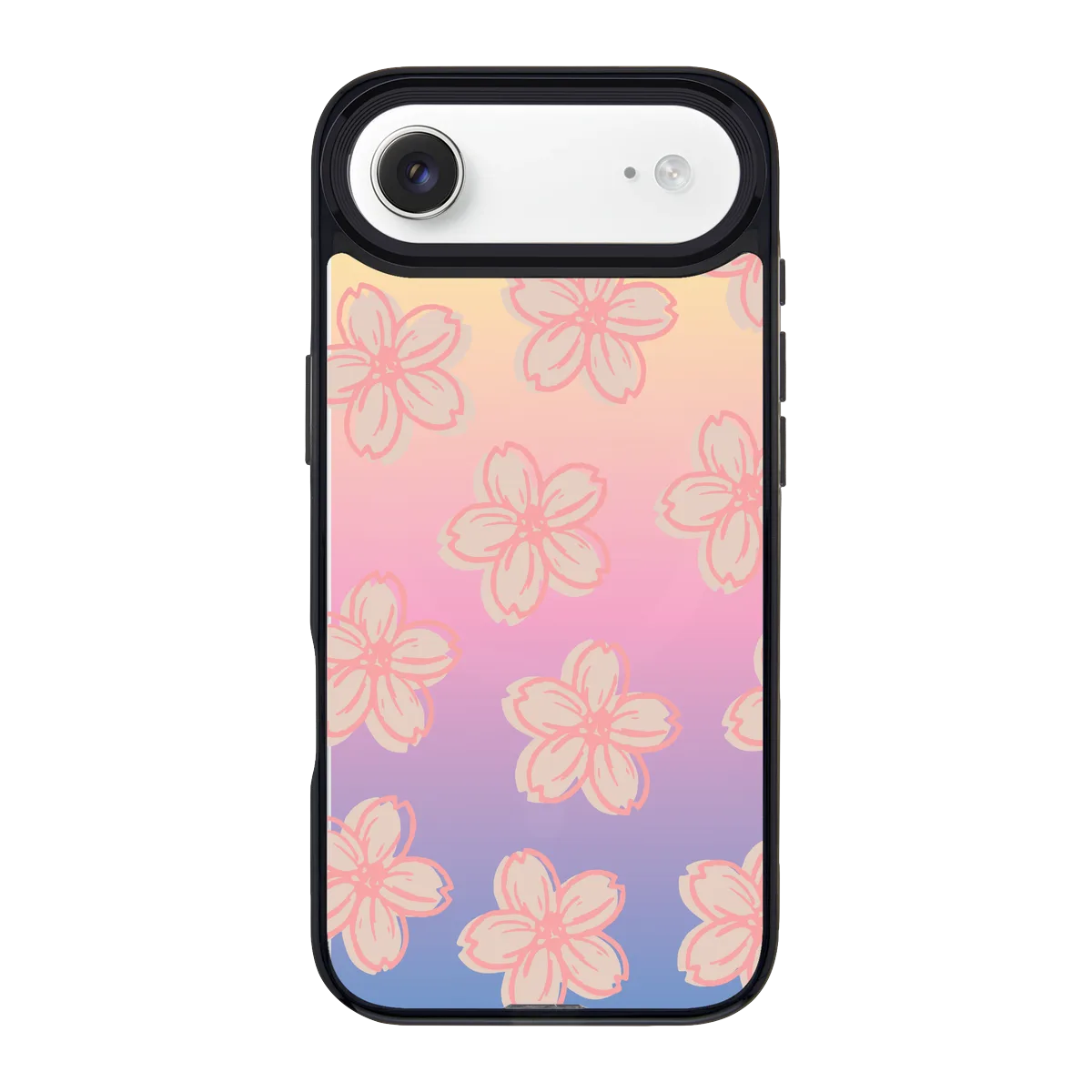 5138-iphone-17-air-goldensnap-case-magsafe-compatible-transparent-black