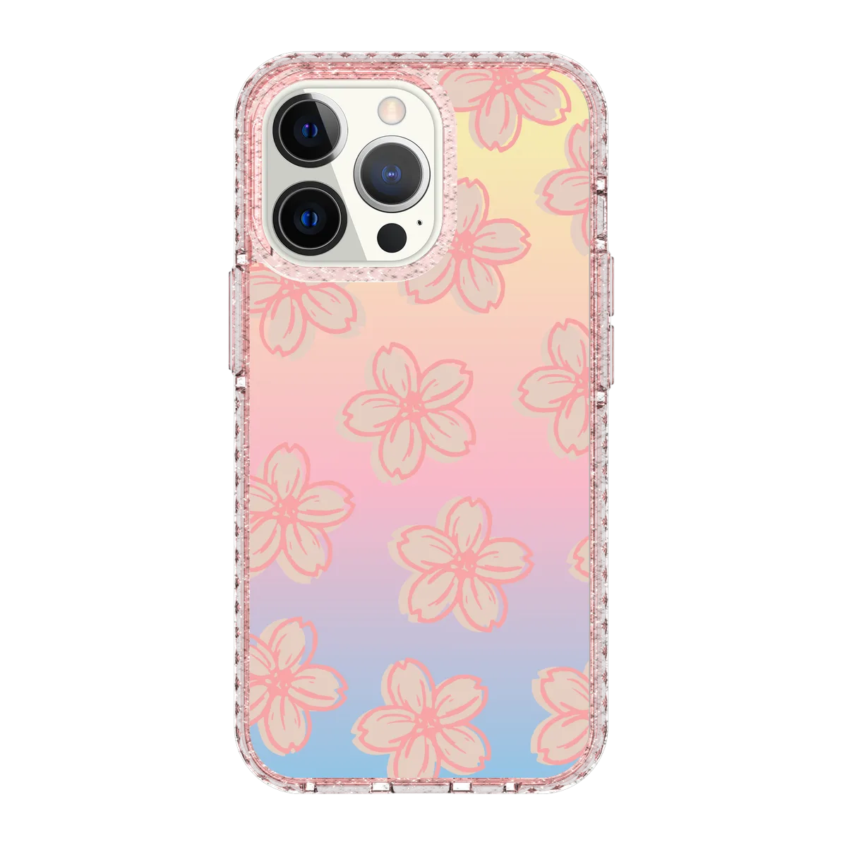 5139-iphone-13-pro-golden-case-magsafe-compatible-pink-glitter
