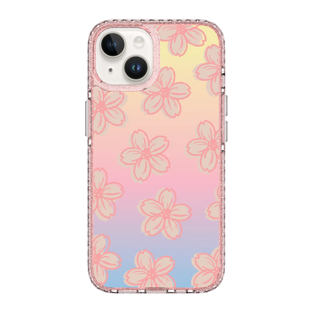 5139-iphone-14-golden-case-magsafe-compatible-pink-glitter