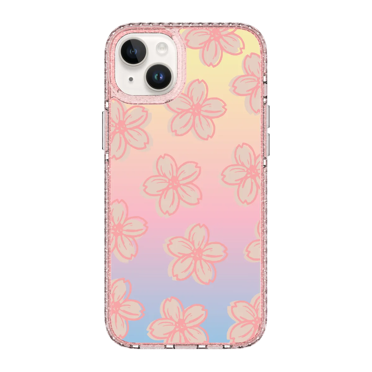 5139-iphone-14-plus-golden-case-magsafe-compatible-pink-glitter