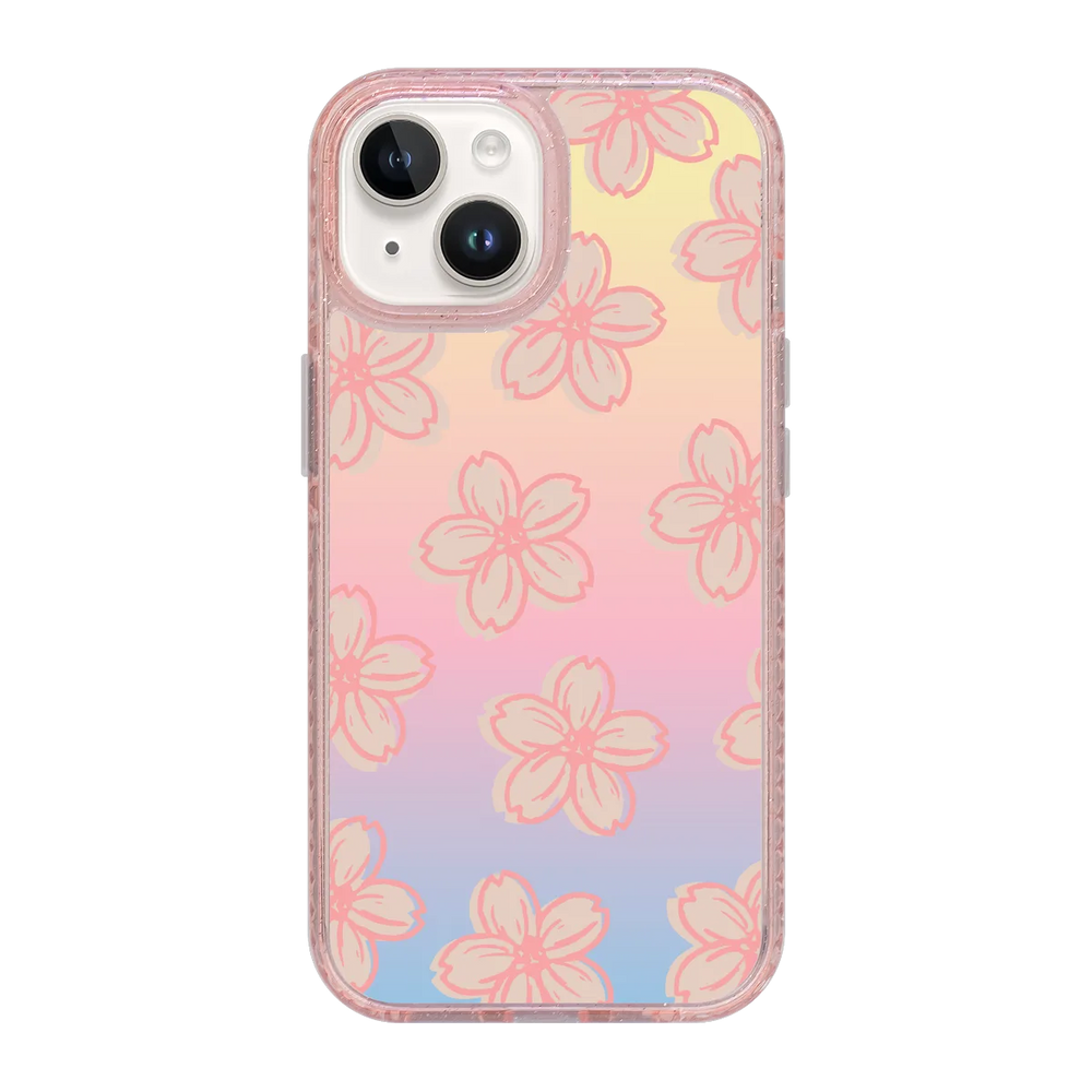 5139-iphone-15-golden-case-magsafe-compatible-pink-glitter