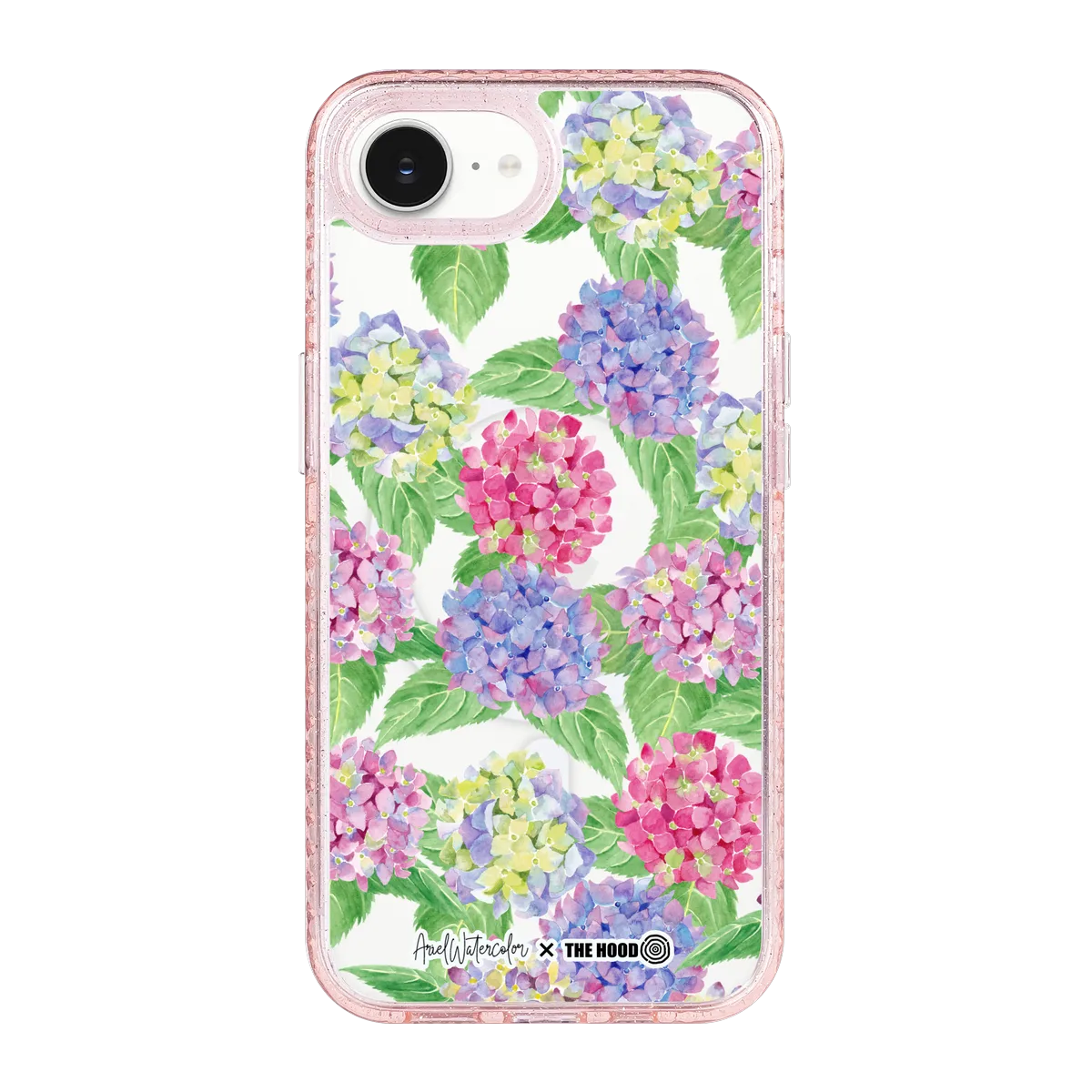 5424-iphone-16-e-golden-case-magsafe-compatible-pink-glitter