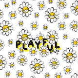 5893 B.Duck Flowers Pattern