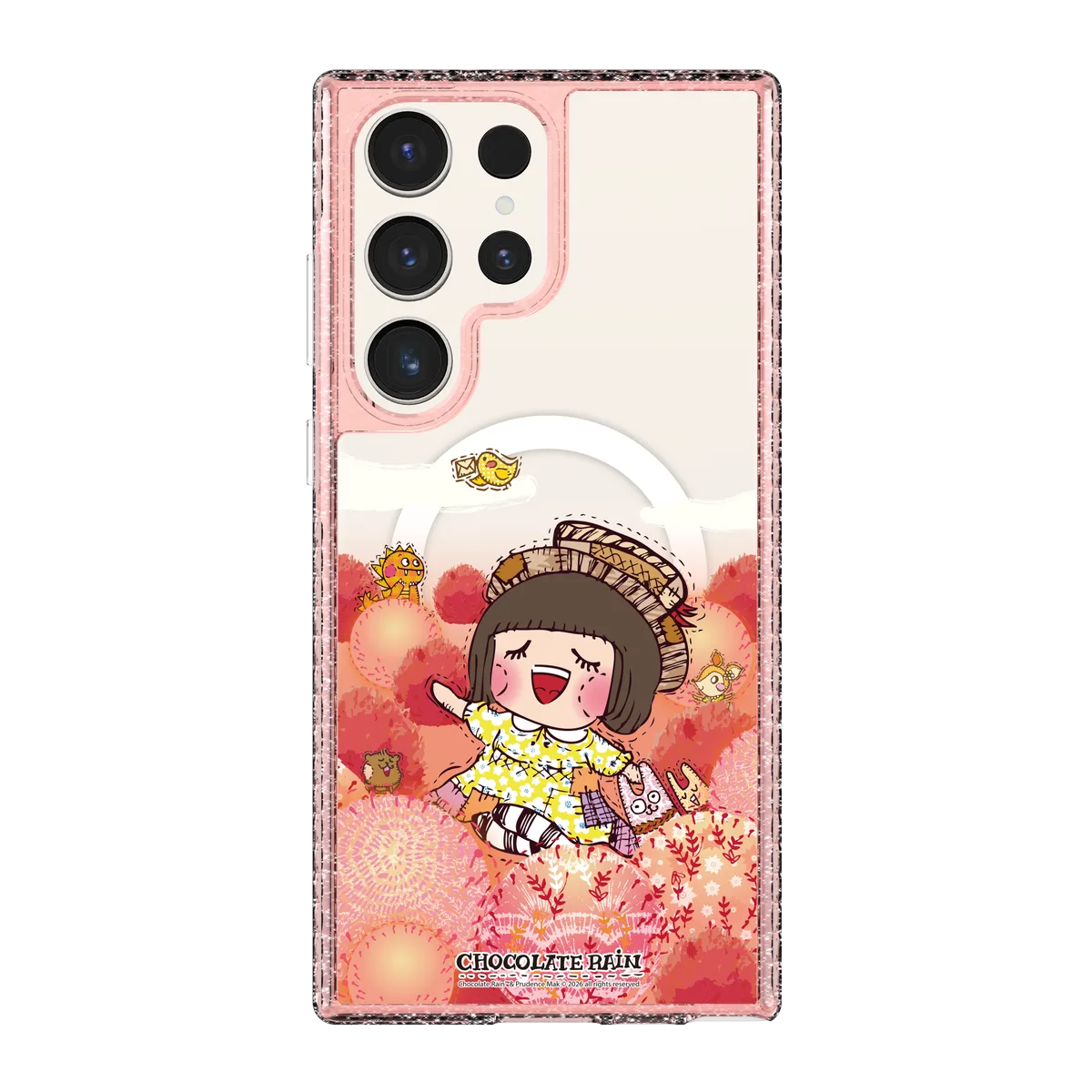 6236-galaxy-s23-ultra-golden-case-magsafe-compatible-pink-glitter