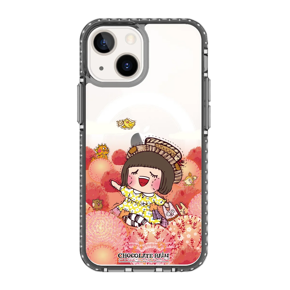 6236-iphone-13-mini-golden-case-magsafe-compatible-transparent-black