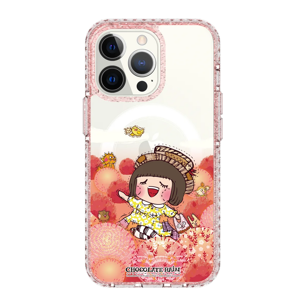 6236-iphone-13-pro-golden-case-magsafe-compatible-pink-glitter