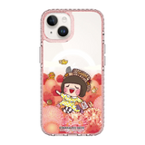6236-iphone-14-golden-case-magsafe-compatible-pink-glitter