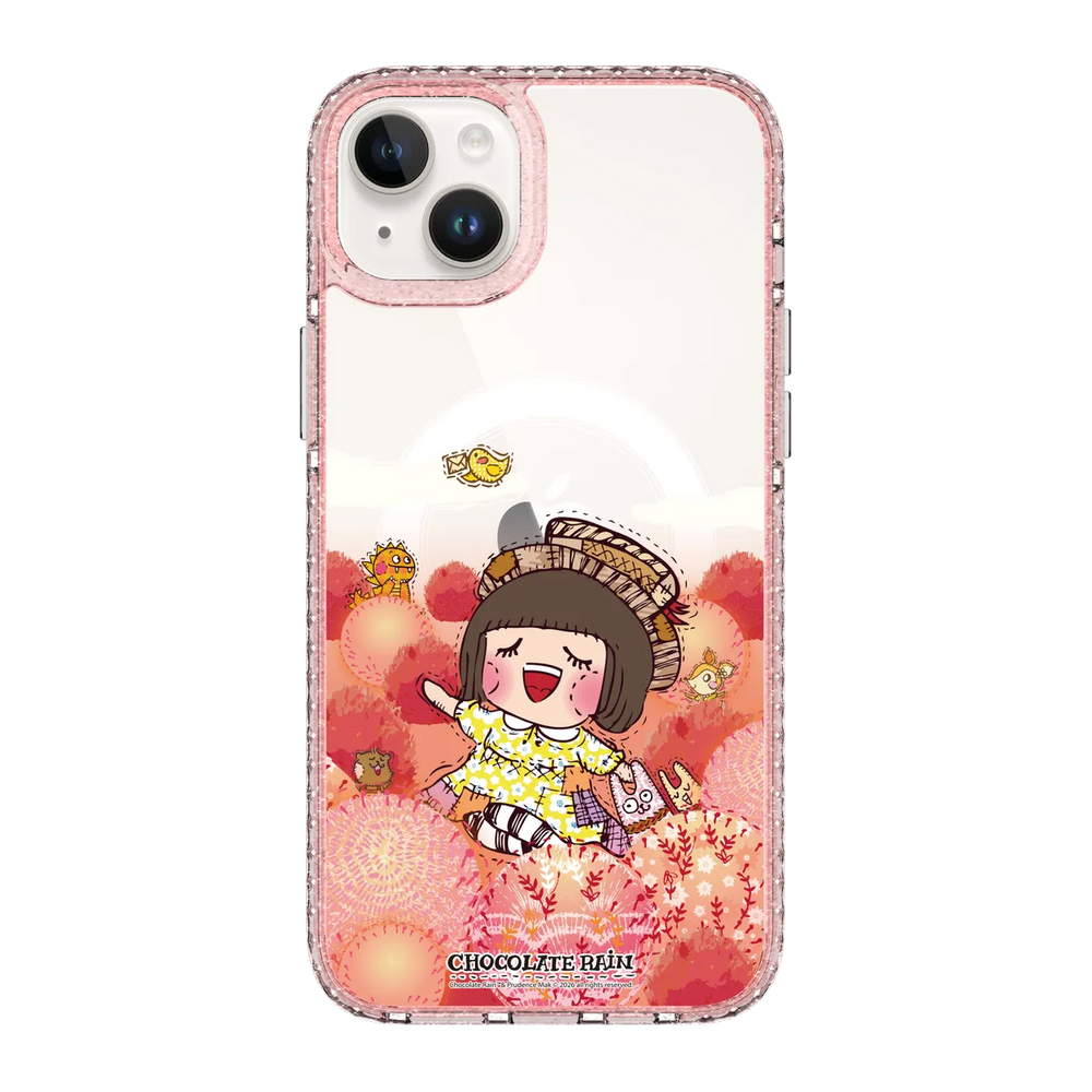 6236-iphone-14-plus-golden-case-magsafe-compatible-pink-glitter
