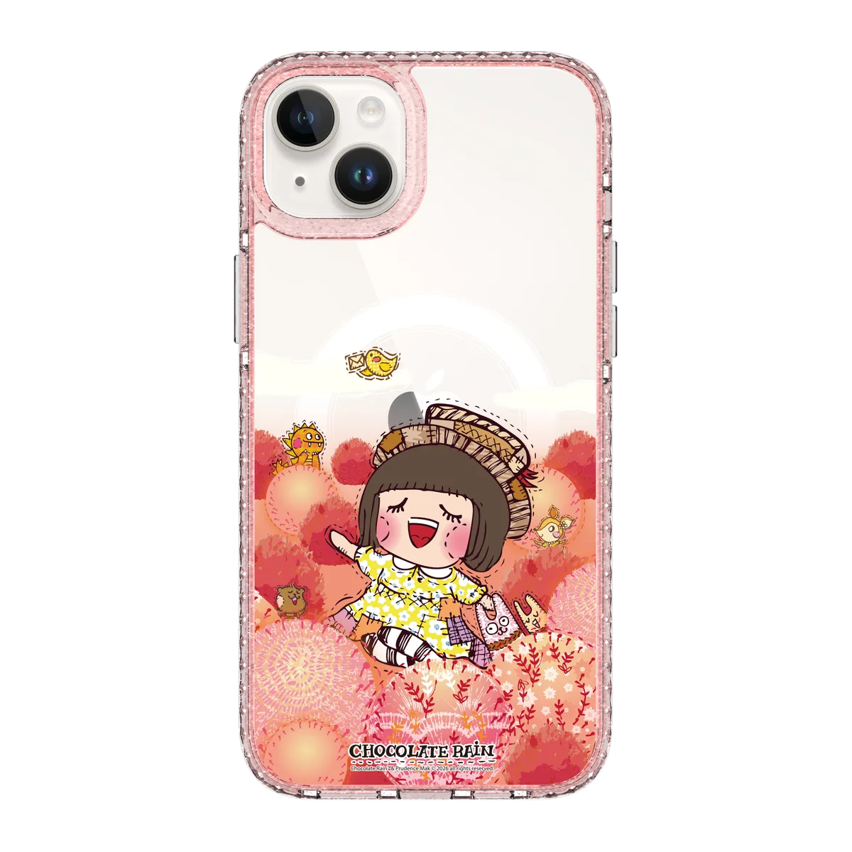 6236-iphone-14-plus-golden-case-magsafe-compatible-pink-glitter