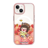 6236-iphone-15-golden-case-magsafe-compatible-pink-glitter