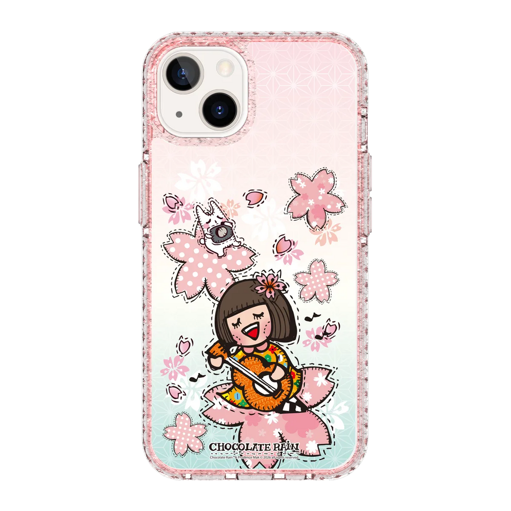 6237-iphone-13-golden-case-magsafe-compatible-pink-glitter