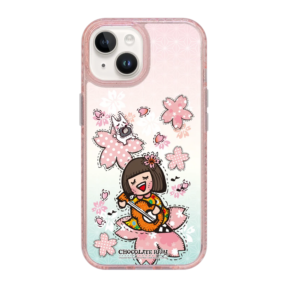 6237-iphone-15-golden-case-magsafe-compatible-pink-glitter