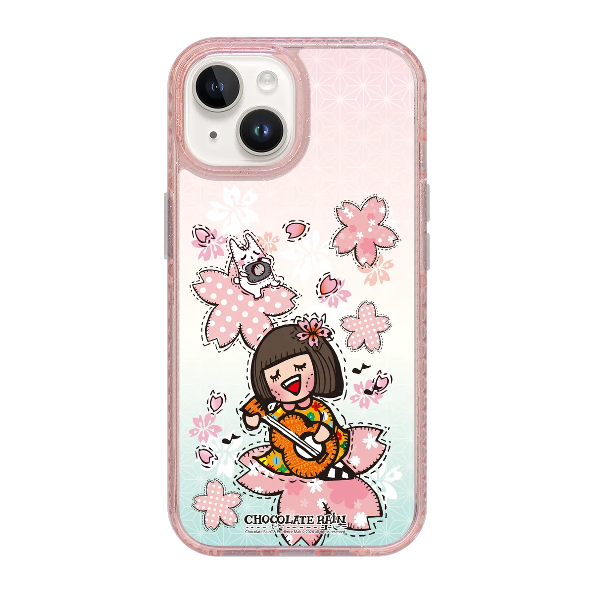 6237-iphone-15-golden-case-magsafe-compatible-pink-glitter