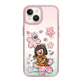 6237-iphone-15-golden-case-magsafe-compatible-pink-glitter