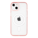 front-iphone-14-golden-case-magsafe-compatible-pink-glitter