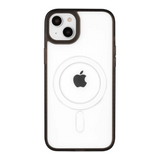 front-iphone-14-plus-golden-case-magsafe-compatible-transparent-black