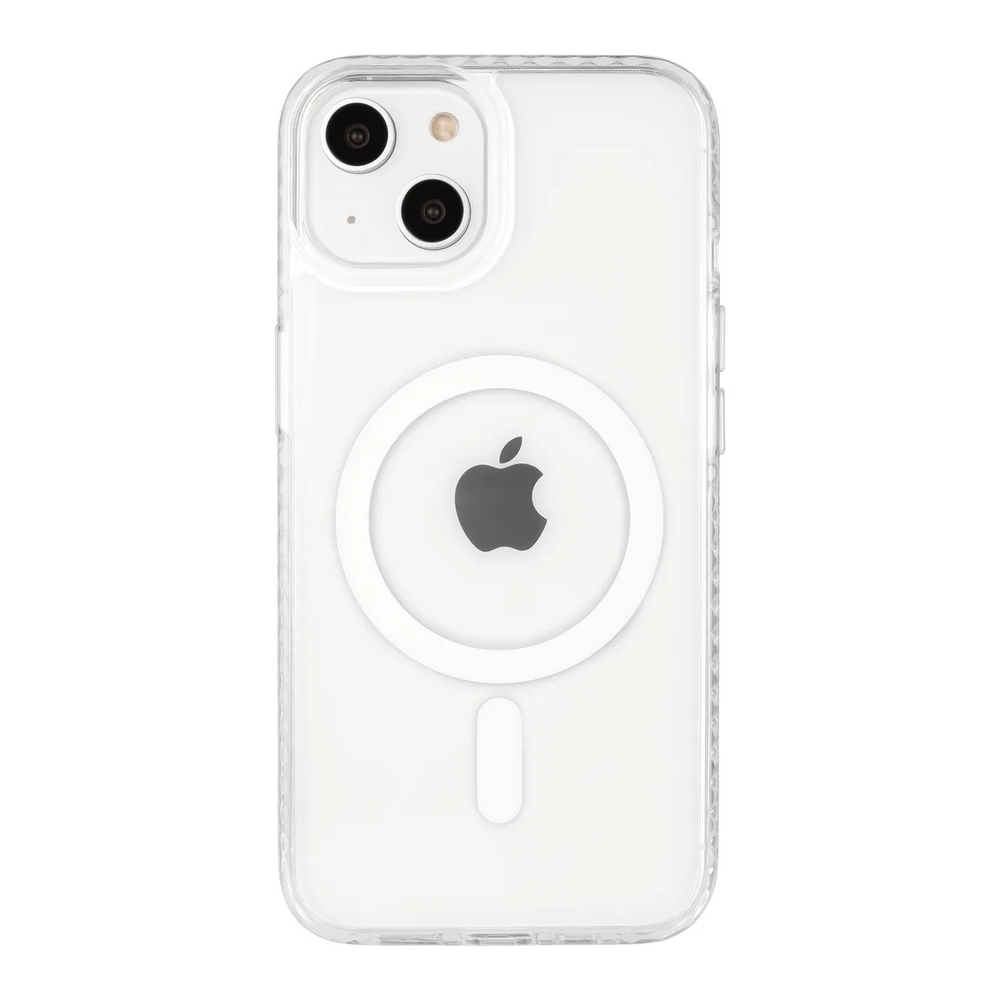 front-iphone-15-golden-case-magsafe-compatible-transparent