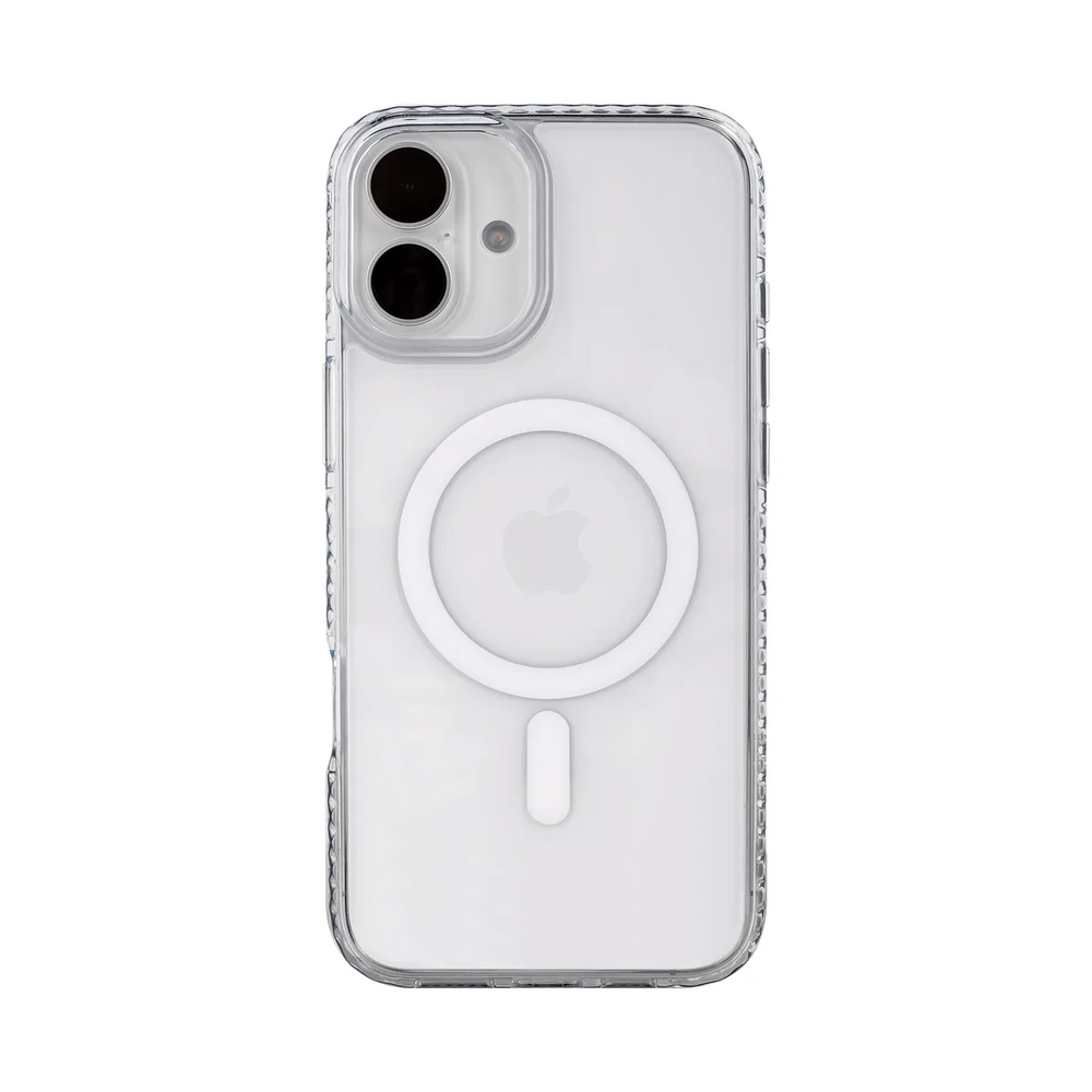 front-iphone-16-golden-case-magsafe-compatible-transparent