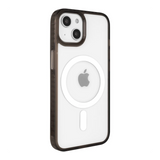 left-iphone-15-golden-case-magsafe-compatible-transparent-black