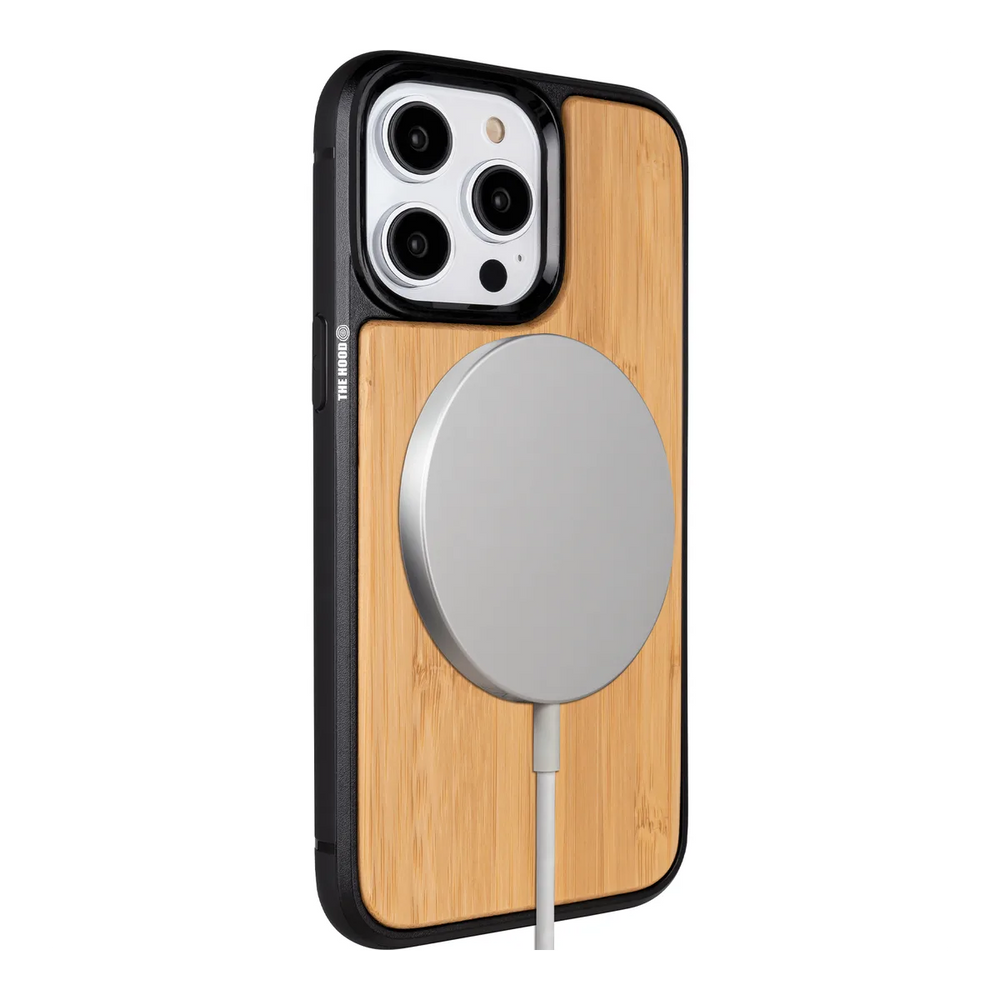 left-iphone-15-pro-max-superior-wooden-case-magsafe-compatible-black-bamboo