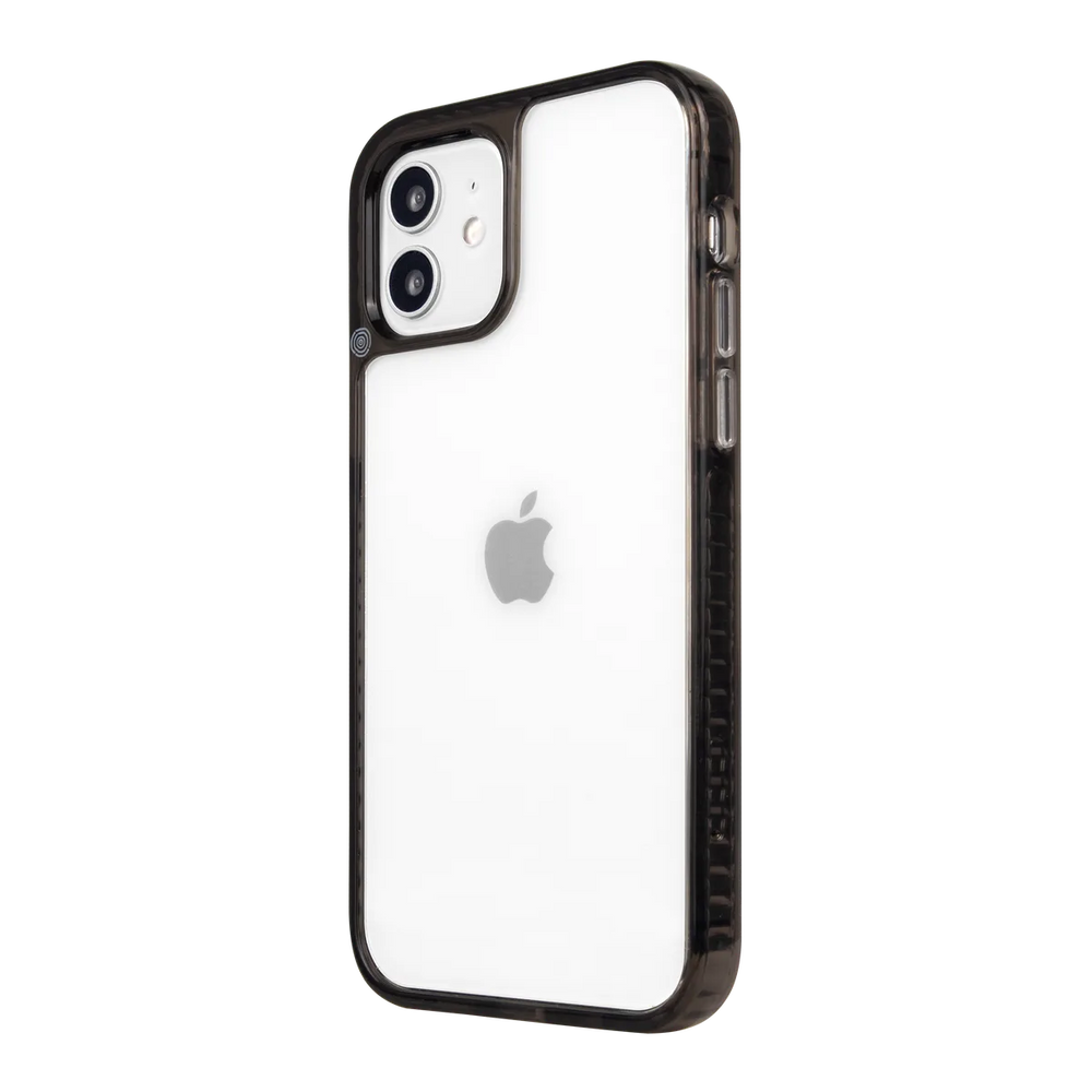 right-iphone-12-golden-case-transparent-black