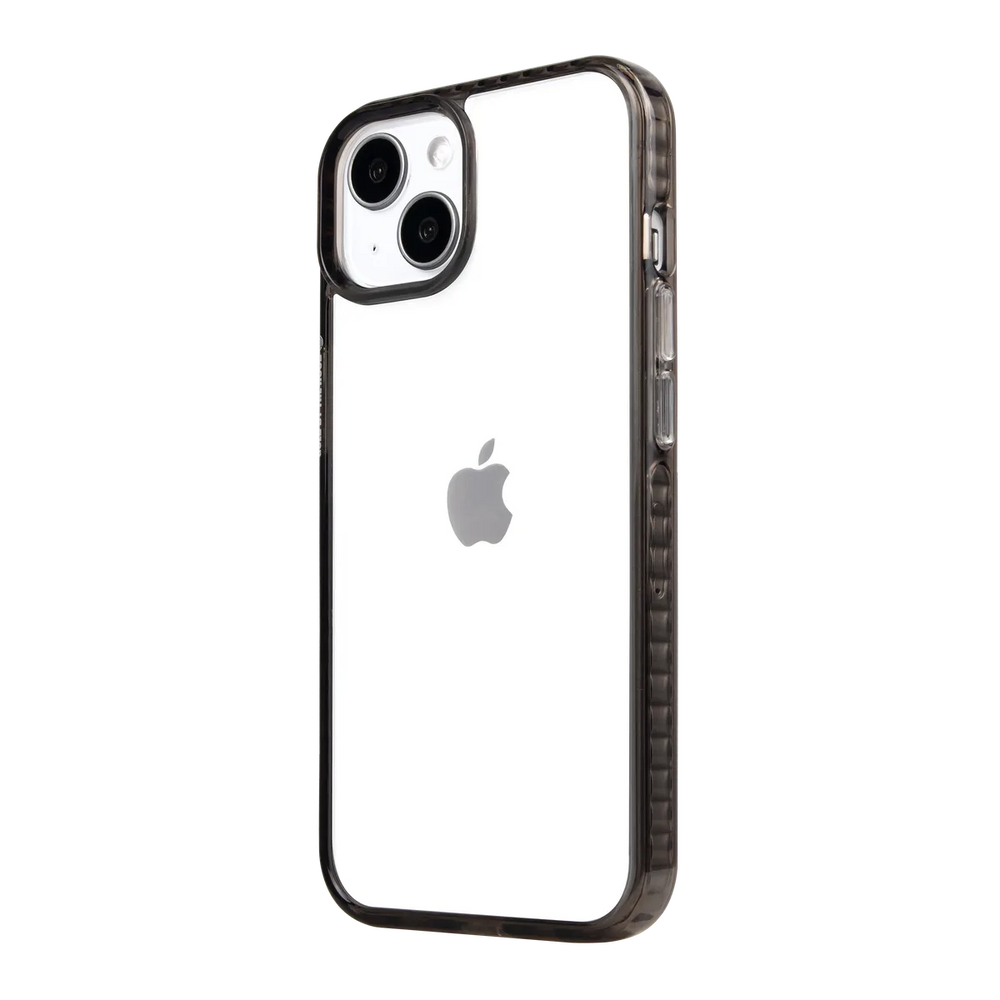 right-iphone-13-golden-case-magsafe-compatible-transparent-black