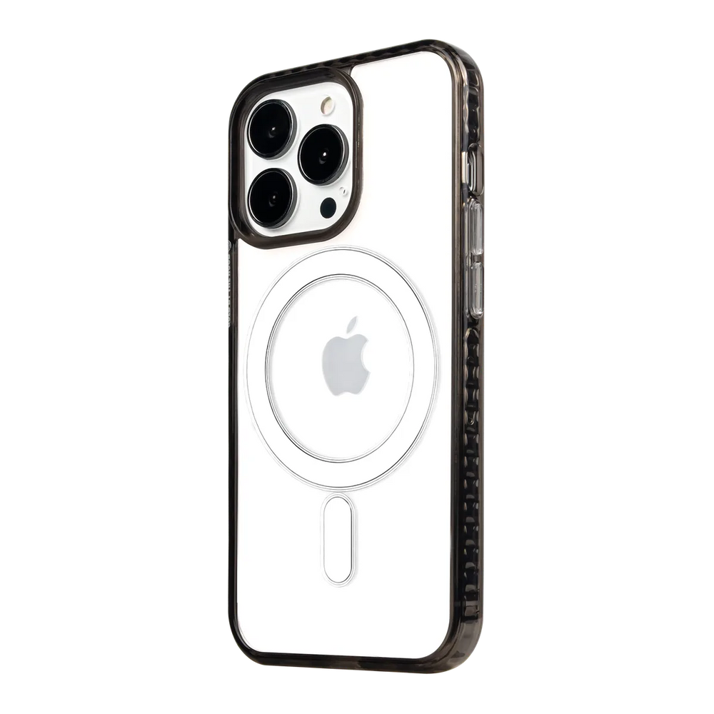 right-iphone-13-pro-golden-case-magsafe-compatible-transparent-black