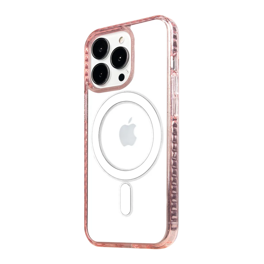 right-iphone-13-pro-max-golden-case-magsafe-compatible-pink-glitter